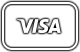 Icon: payment with Visa